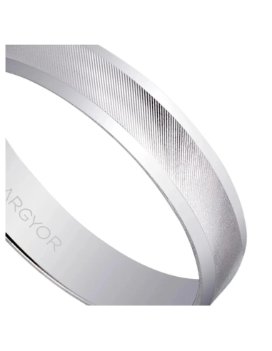 Alianza de Boda en Oro Blanco 9kt | Elegancia y modernidad ✨
