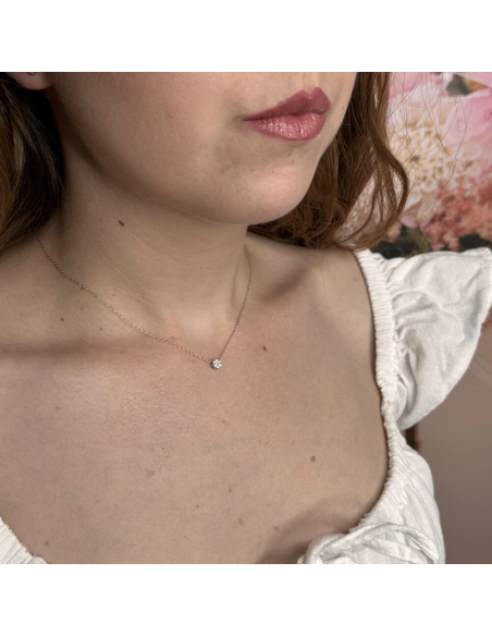 Gargantilla de diamantes Lydie II. Brilla con elegancia 💎