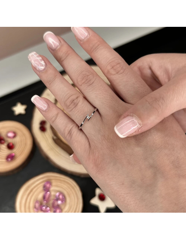 Anillo de compromiso "Carole" Oro de 18kt y diamante💎