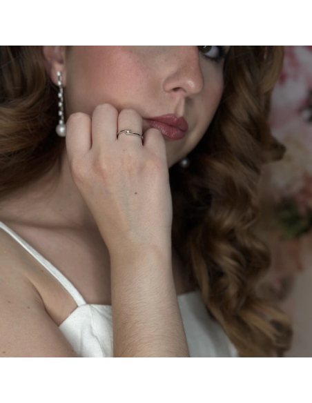 Anillo de compromiso "Carole" Oro de 18kt y diamante💎