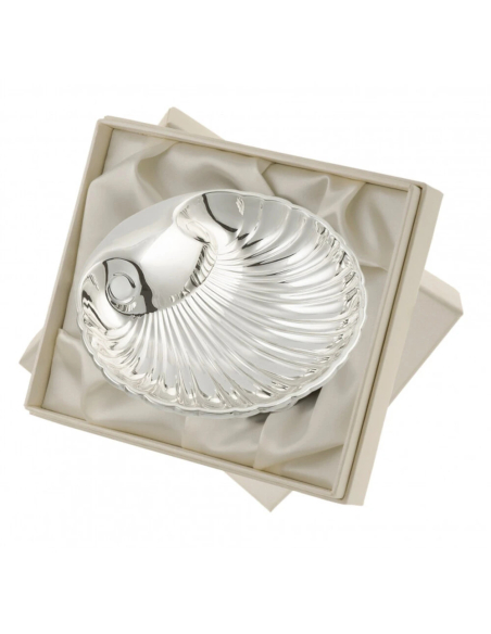 Concha de Bautismo Plata de Ley 925| Personalizable