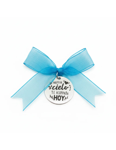 Medalla ramo de novia personalizada-LAZO