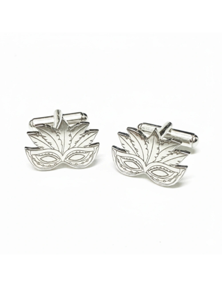 Gemelos de plata diseños personalizados-máscara