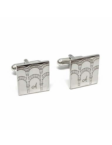 Gemelos de plata diseños personalizados-mezquita