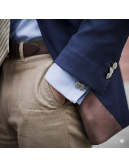 Gemelos de plata diseños personalizados-máscara-modelo