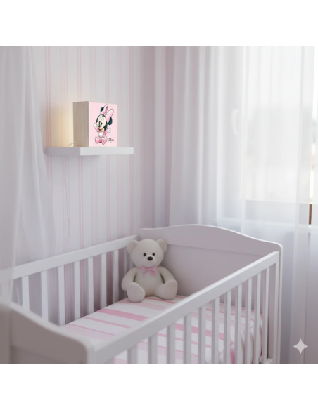 Luz nocturna Minnie Mouse-habitación