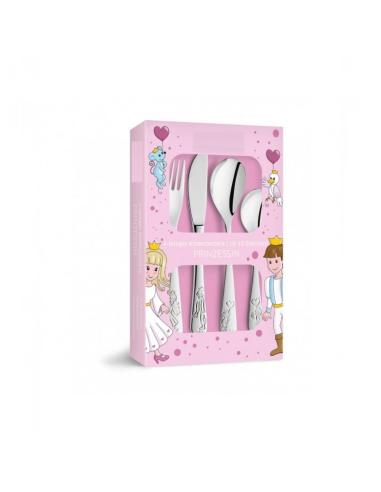 Set cubiertos acero inoxidable PRINCESAS