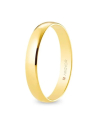 Alianza de boda clásica oro amarillo de 9k 3.5 mm