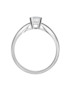 Anillo de compromiso Catherine 1 oro blanco con 1 diamante 2